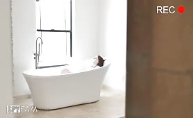 adultvideobox - Stepbro Cheats on Stepsisters Tanned Rides