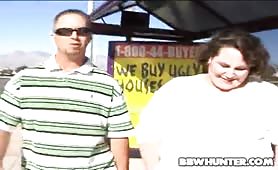 Hot Fat Girl Gets Fucked By Her Man from Behind